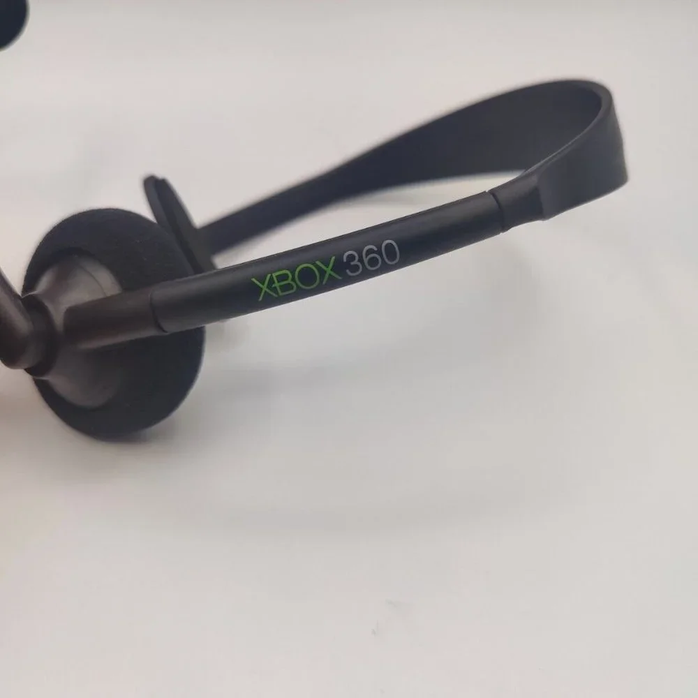 Microsoft Xbox 360 Black Headband Headsets